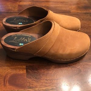 Wooden Swedish Clog size 39
